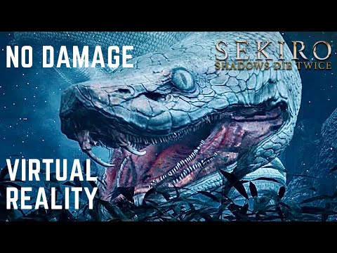 (WORLD'S FIRST) SEKIRO NO DAMAGE RUN IN VR - PART 1 #sekiro #vr