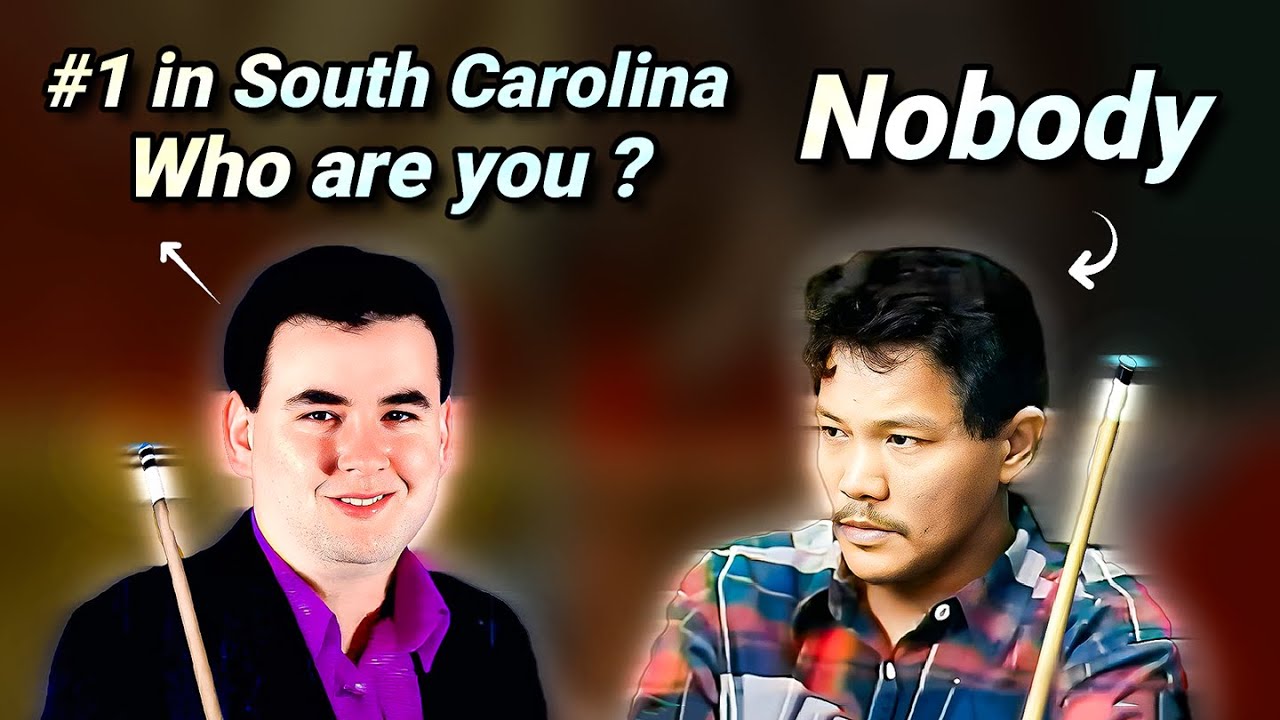 World's Greatest Efren Reyes Vs No. 1 PLAYER in South Carolina, USA