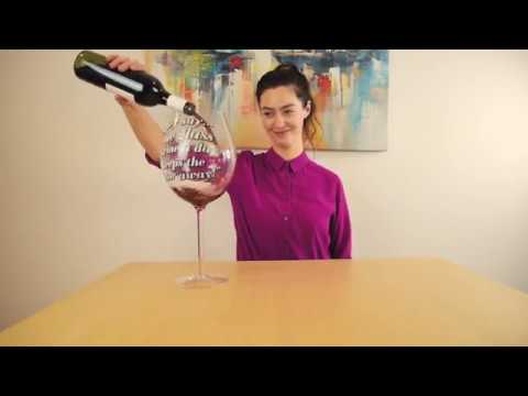 World's Largest Wine Glass - Holds 3 Bottles!