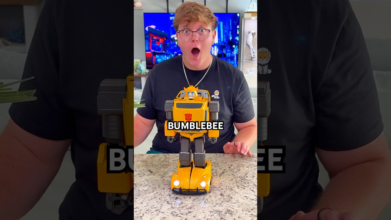 World’s Most Realistic Bumblebee TRANSFORMER - It Actually Drives?