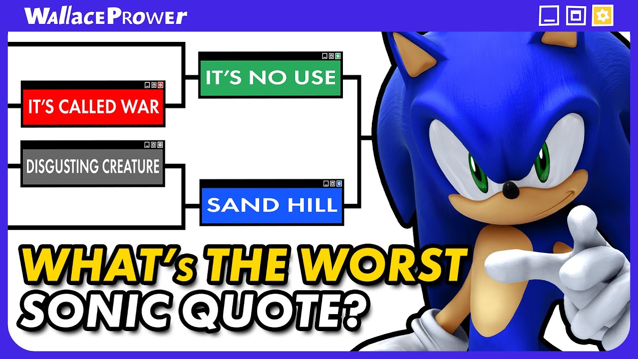 Worst Sonic Quote Bracket