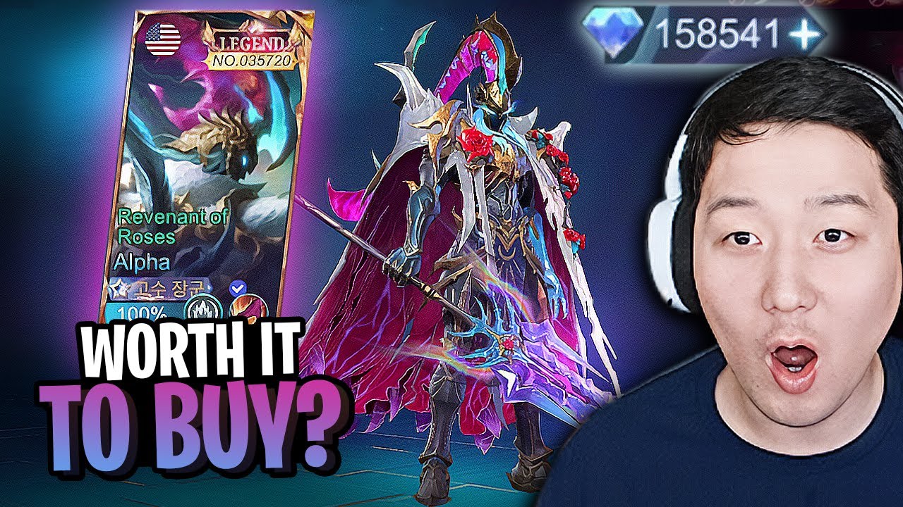 Worth it to buy? How much is Alpha Legend skin? Revenant of Roses in Mobile Legends