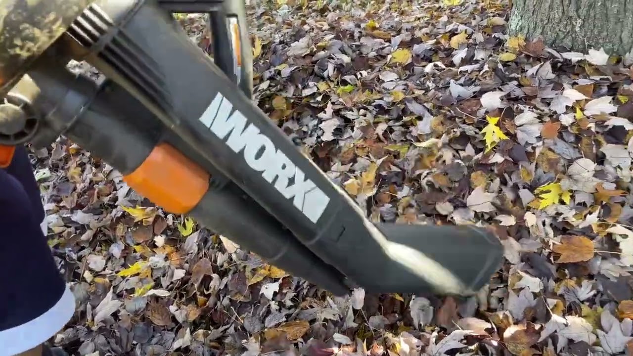 WORX 12 Amp TRIVAC 3 in 1 Electric Leaf Blower, vacuum & mulcher work great