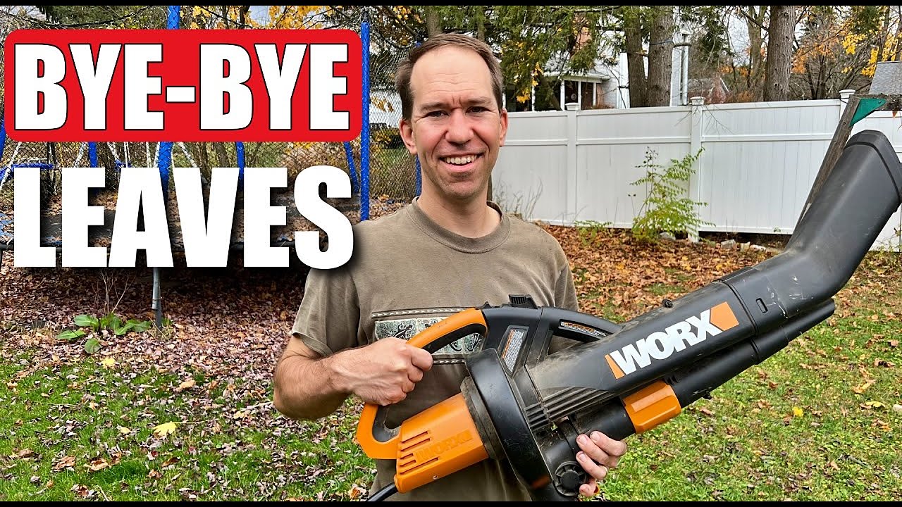 Worx Trivac Leaf Blower & Mulcher REVIEW