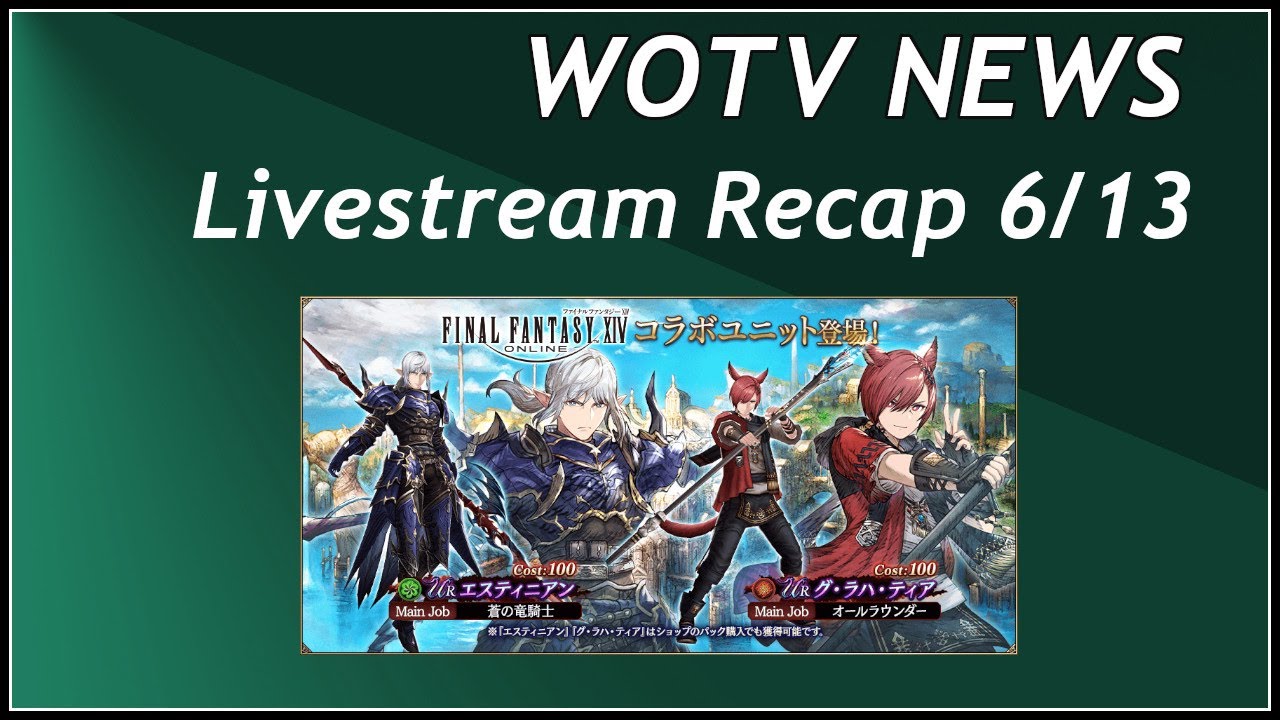 WOTV News: Livestream Recap: It Is Catboy and Pokeyman