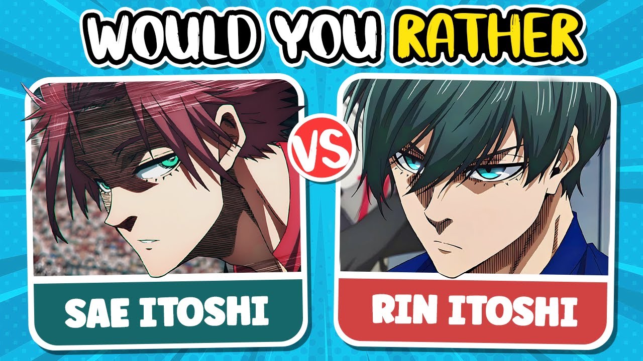 WOULD YOU RATHER...? ⚽ BLUE LOCK EDITION | Hardest Choices Ever Anime