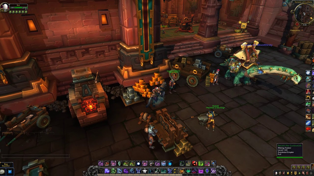 WoW BFA Mining Trainer Location (Horde)