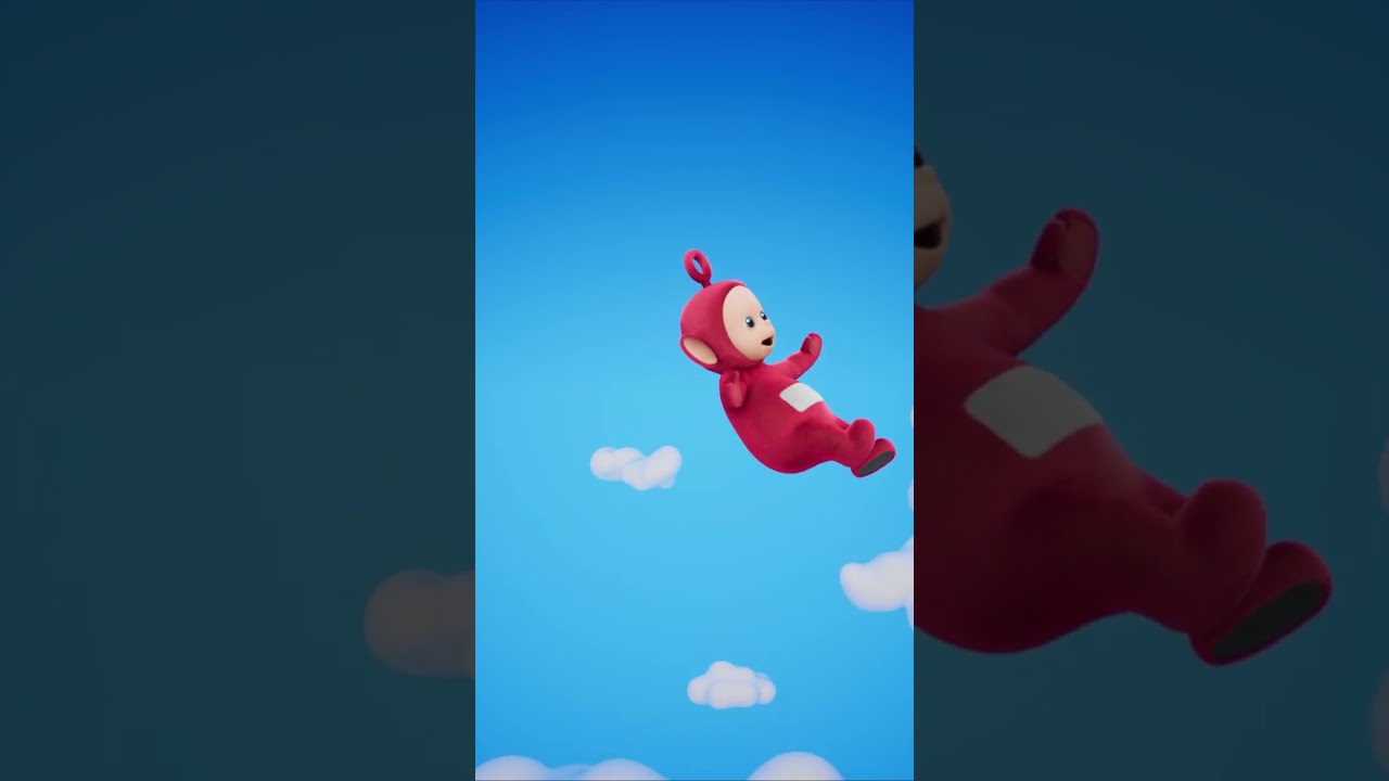 WOW FLYING TELETUBBIES! #shorts