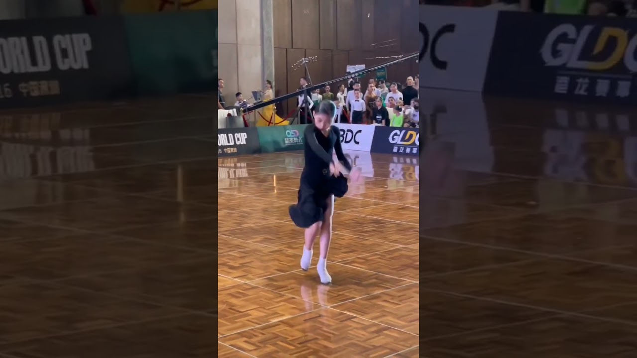 wow you are so cool 😎 Yihan Lin #dancesport #dance #dancetutorial #ballroomdance #samba
