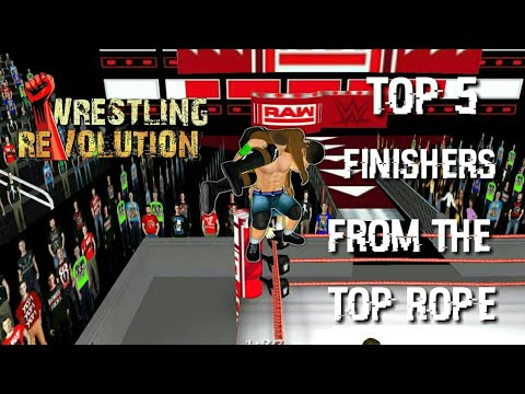 WR3D 2k18 Top 5 Finishers From top Rope!!!