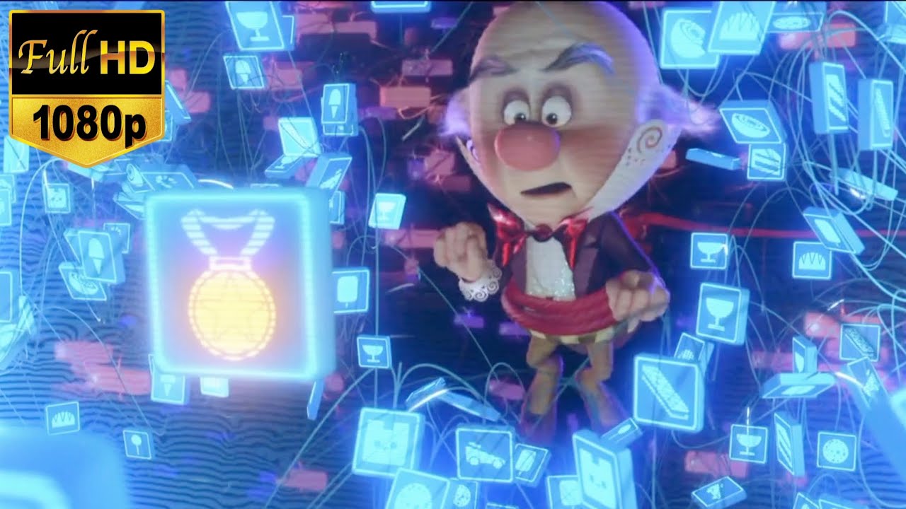 Wreck it Ralph (2012) - King candy gets the metal scene [HD 1080p]