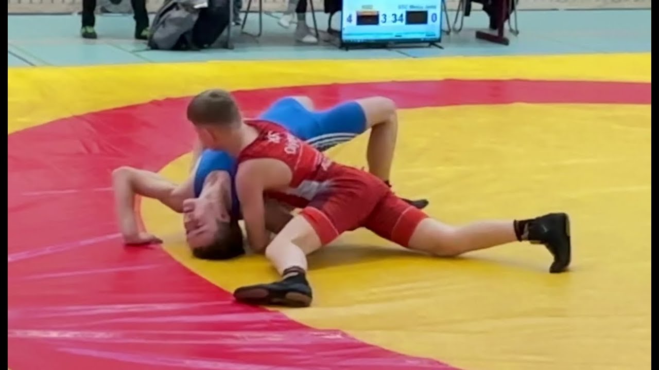 Wrestling / Ringen Sparkassenpokal Jena 2024, Jugend B, 57 kg, Freestyle, Adilov, M. - Härcher