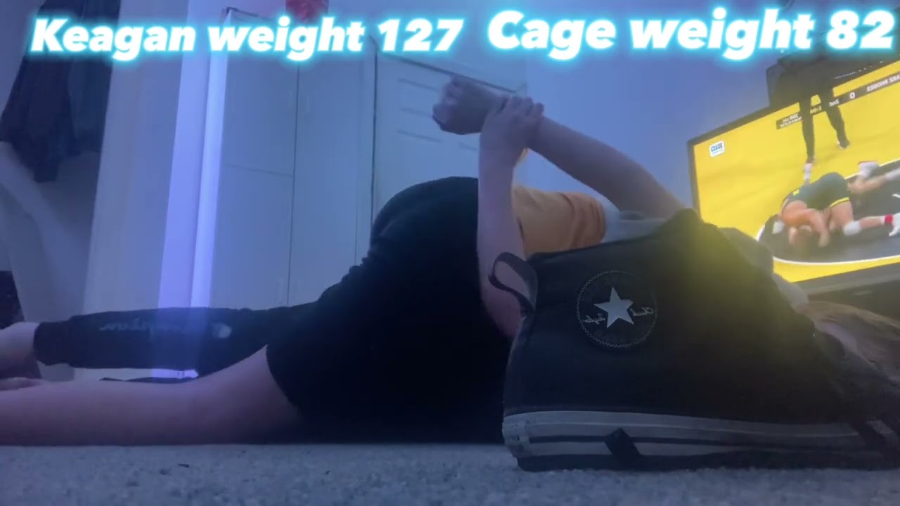 Wrestling my best friend