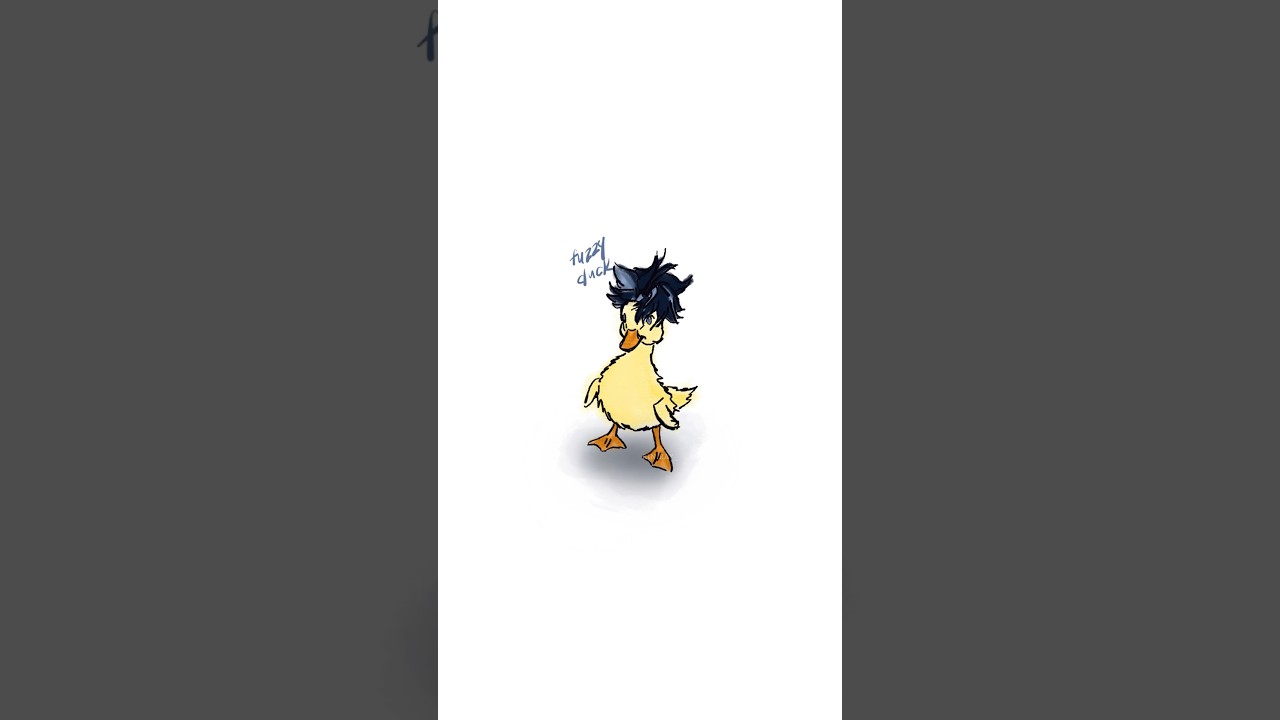 Wriothesley | Fuzzy duck, ducky fuzz 🪿 art author: K9MI #genshinimpact #wriothesley #edit #shorts