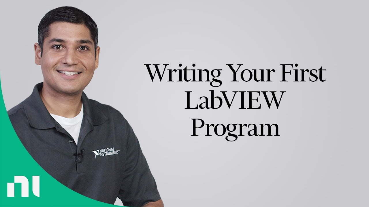 Writing Your First LabVIEW Program