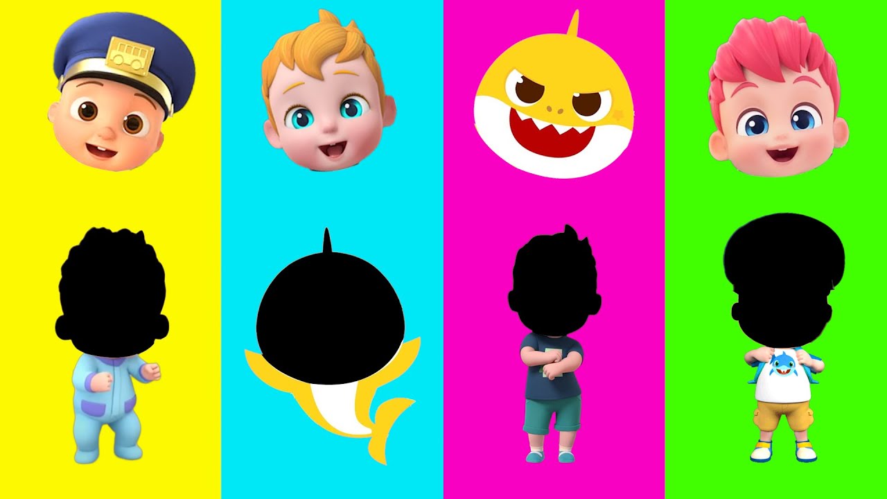 Wrong eyes👀 DAME TU COSITA SONG👀 NuNu and Cocomelon and Baby Shark and Bebefinn