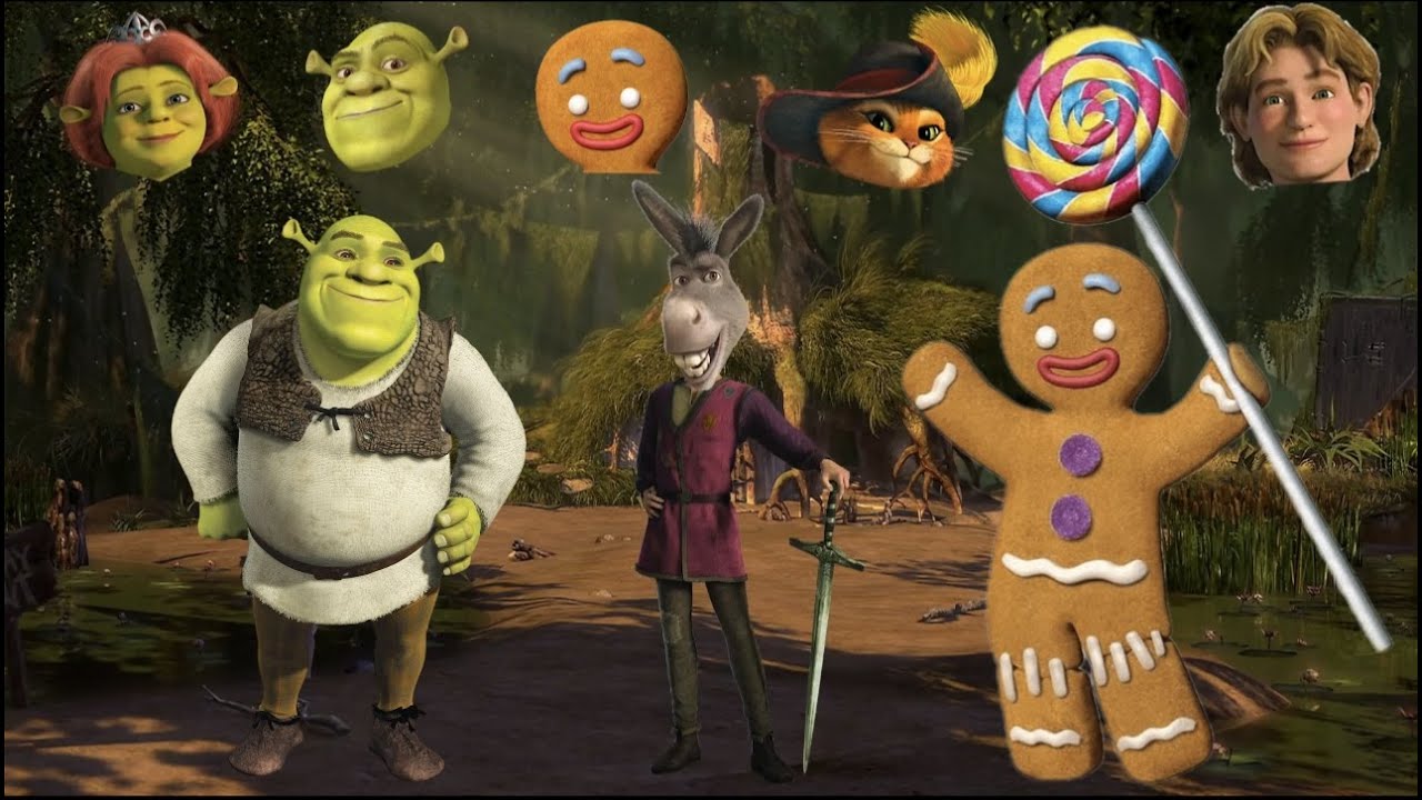 WRONG HEAD! MATCH THE HEAD! SHREK!