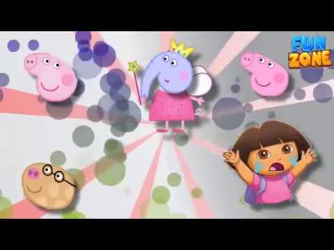 Wrong Heads Masha and Bear Talking Angela Doc Mcstuffins Finger Family Song Nursery Rhymes