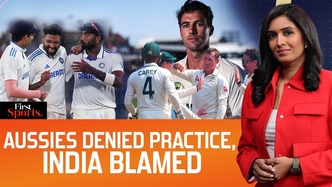 WTC: Aussies Stopped from Training at Lord’s, India Blamed | First Sports With Rupha Ramani | N18G