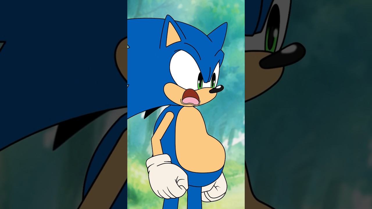 WTF Sonic Gets Too Fat #sonic #sonicthehedgehog