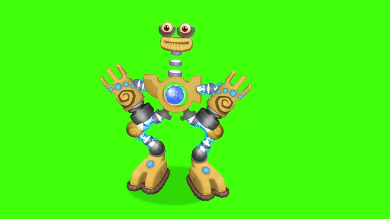Wubbox greenscreen water island msm