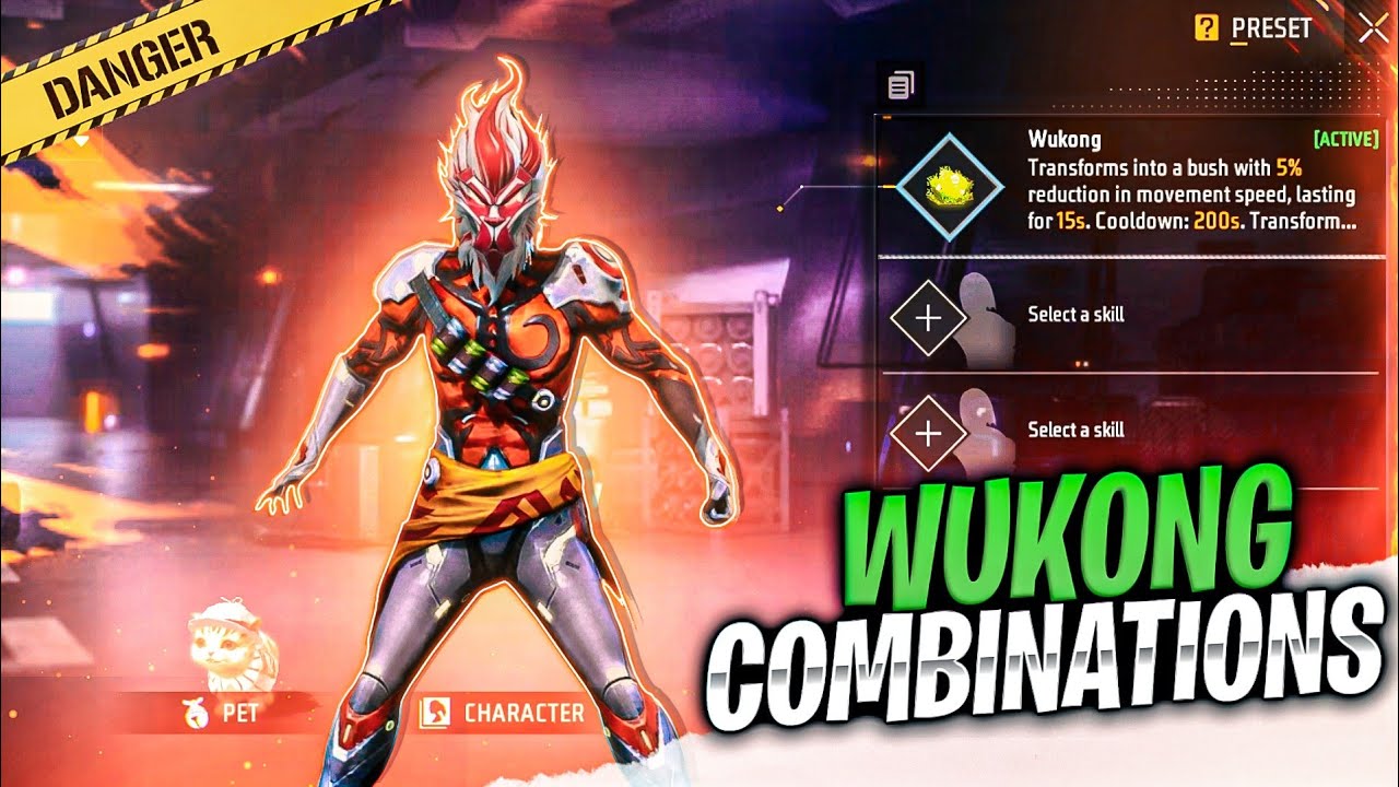 Wukong Character Best Combinations | Best Character Combination for Cs Rank after Update