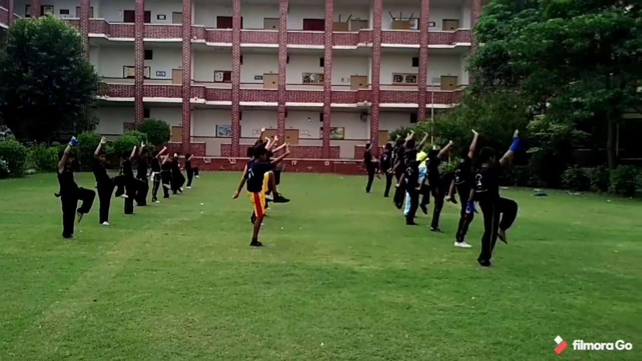 Wushu-kung-fu long fist boxing | kung-fu basics training | kung-fu training for beginners group