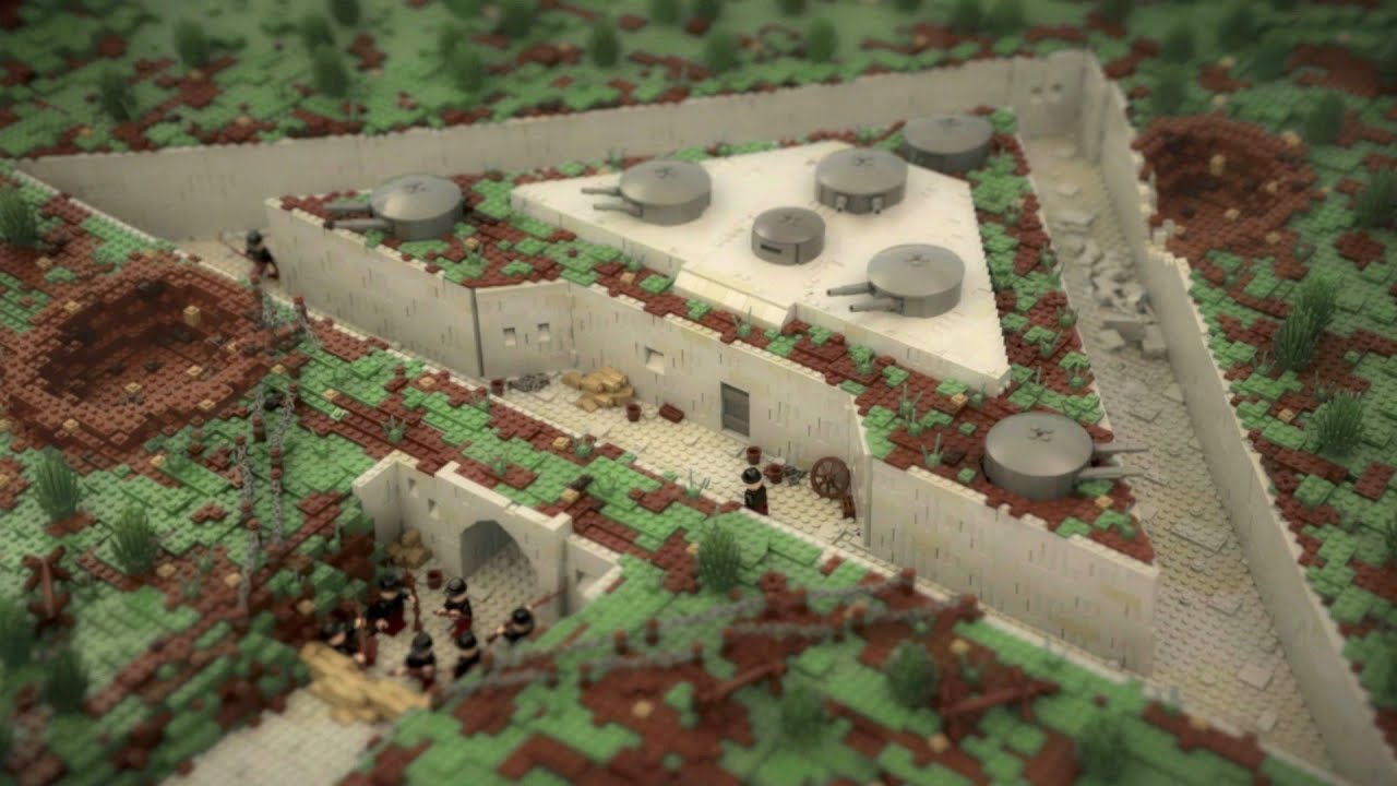 WW1 - The Battle of Liège - Stop motion