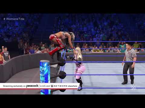 WWE 2K22 | Velia Drace VS Liv Morgan - SmackDown Woman's Championship Title Match