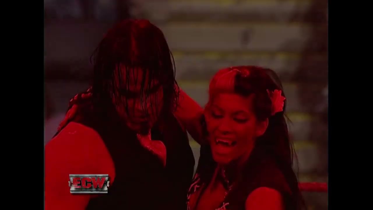 WWE ECW Kevin Thorn (with Ariel) vs Nunzio