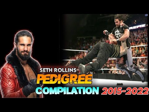 Wwe Seth Rollins Pedigree Compilation 2015-2022