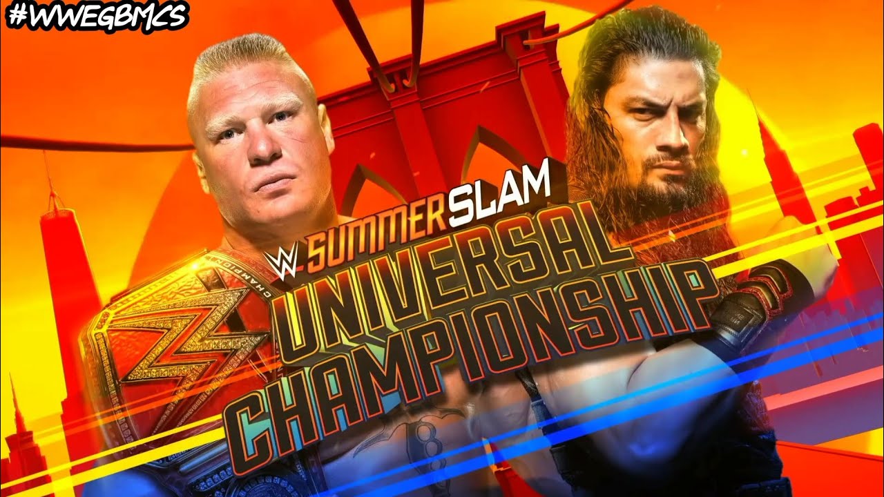 WWE SummerSlam 2018 - Official And Full Match Card HD (Vintage)