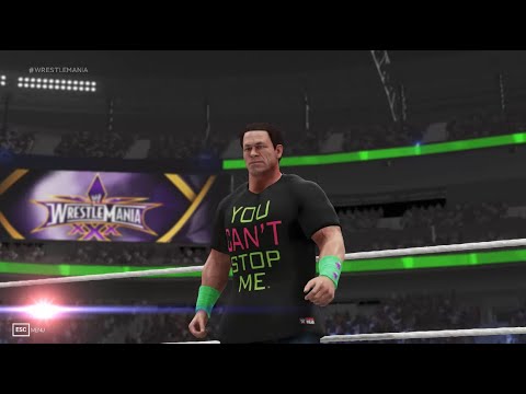WWE2K19 : John Cena WM36 U Can't Stop Me Attire Mod