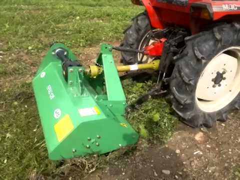 WWW.GRINGRASAS.LT - Mitsubishi MT23 + mulčeris EFGC 145