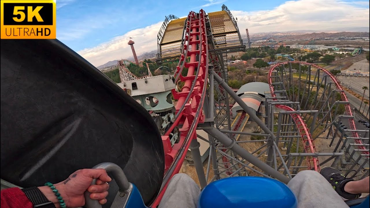 X2 POV 5K AMERICA’S MOST INTENSE ROLLER COASTER! Six Flags Magic Mountain, CA