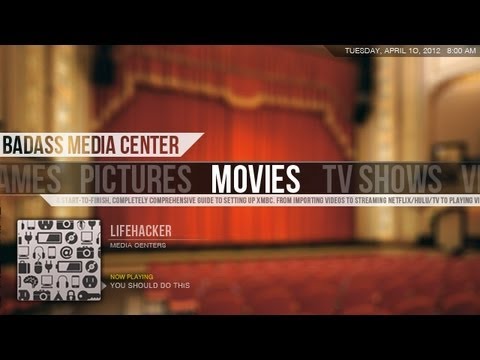 XBMC Media Center Demonstration