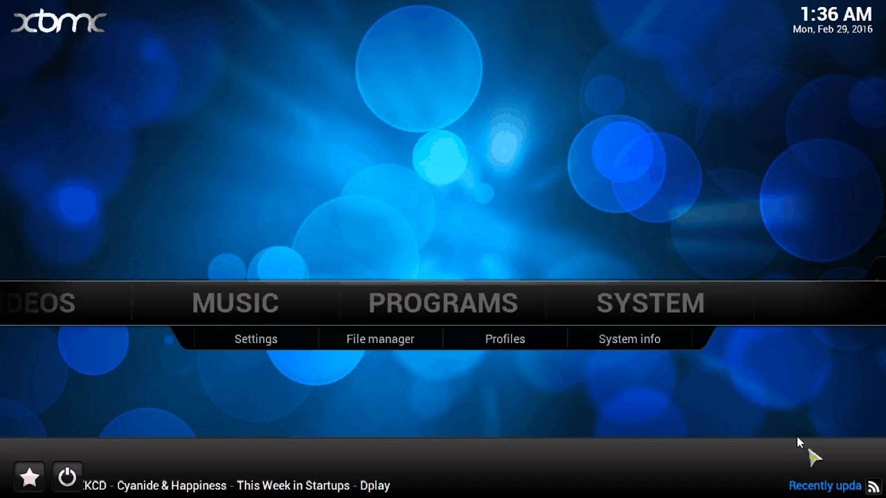 XBMC/KODI EASY SETUP