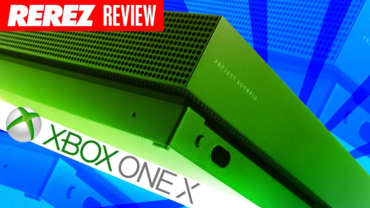 Xbox One X 4K Console Review // 13 Games Featured! - Rerez