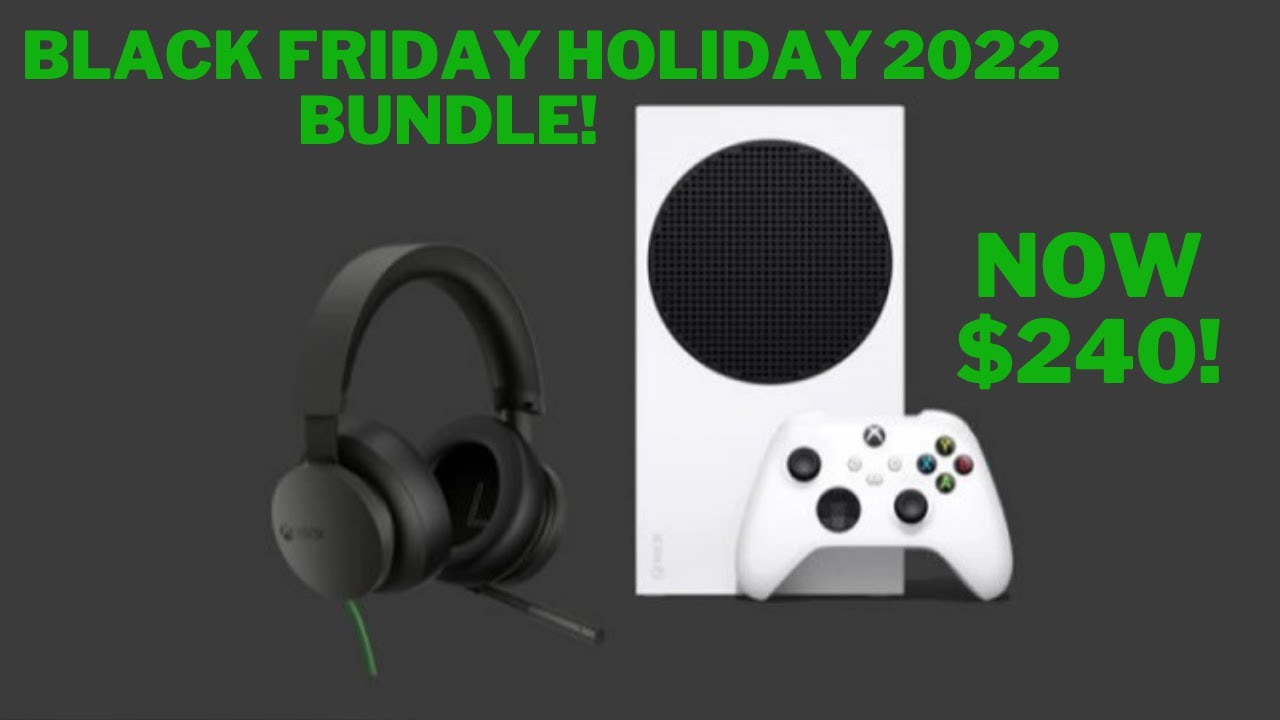 XBOX SERIES S HOLIDAY BUNDLE NOW $240! (BLACK FRIDAY 2022) #microsoft #xbox #xboxseriess