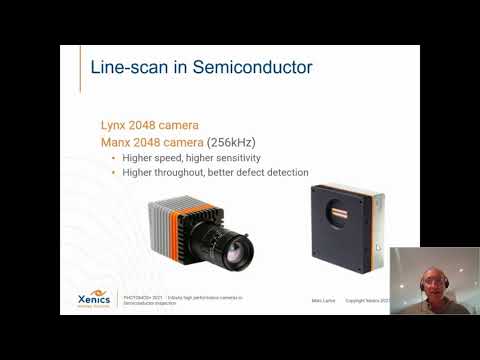 XENICS - InGaAs high performance cameras in Semiconductor inspection PHOTONICS+ 2021