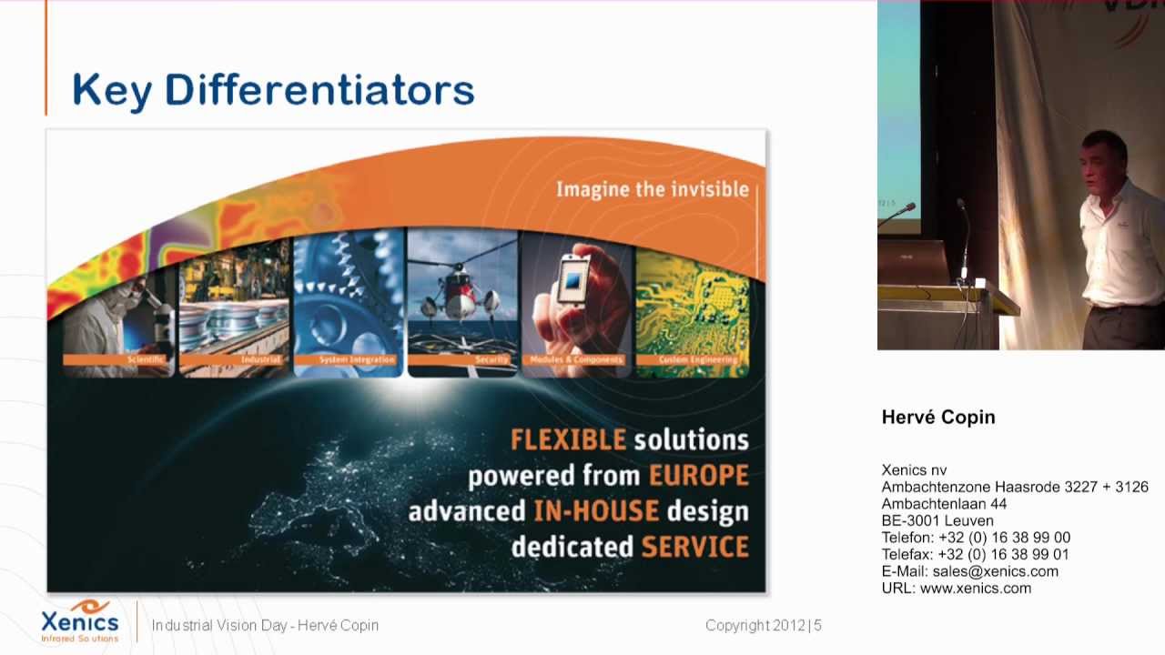 Xenics modular design on SWIR & LWIR infrared cameras