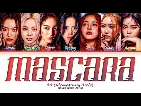 XG MASCARA Lyrics (Color Coded Lyrics)