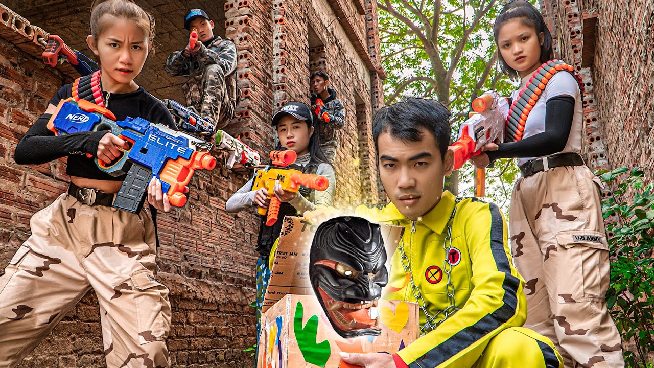 Xgirl Studio New Girl Joins Xgirl Warrior SEAL X Girl Nerf Guns Mystery Of The Box That Sees Future
