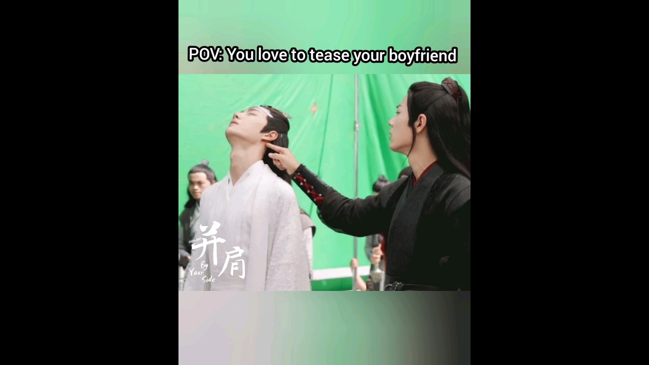 Xiao Zhan Really Love To Tease Wang Yibo 😂🥺 #wangyibo #xiaozhan #yizhan
