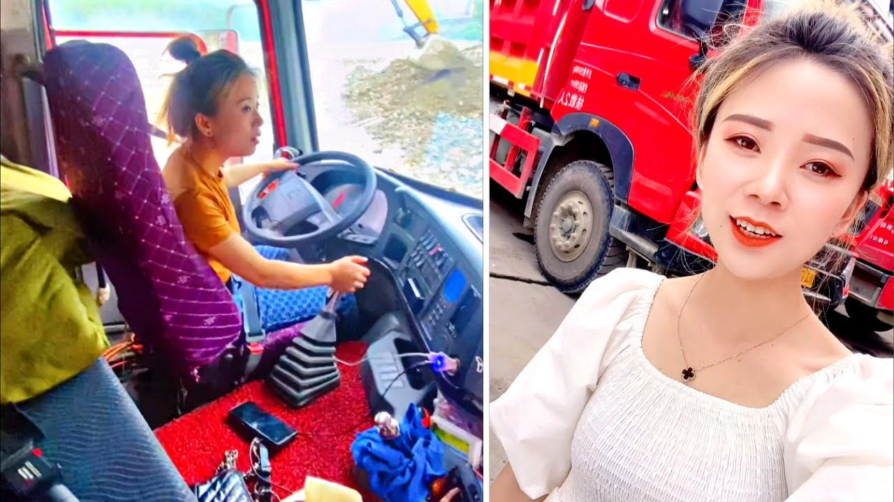 Xiaoheimei life as a beautiful female truck driver
