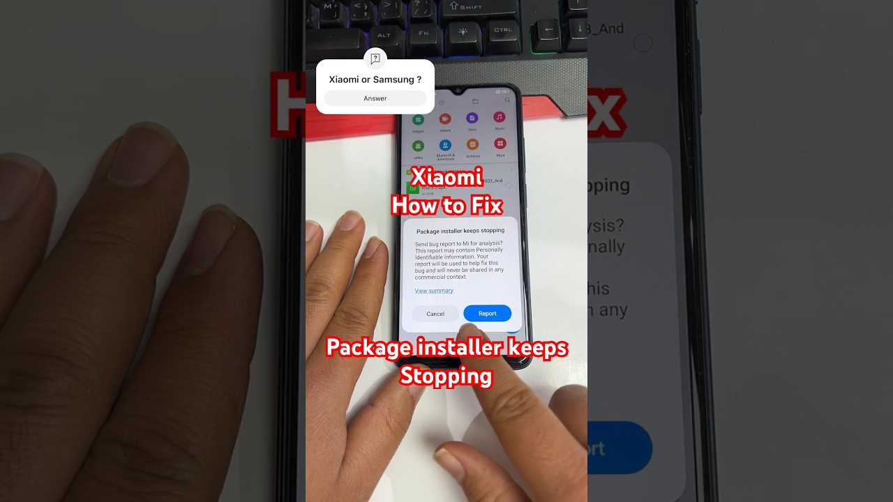 Xiaomi Apps Not installed | Package installer Keep Stopping #xiaomi #frpbypass