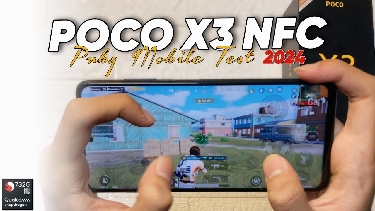 Xiaomi Poco X3 NFC Snapdragon 732G Pubg Mobile Gaming Test 2024