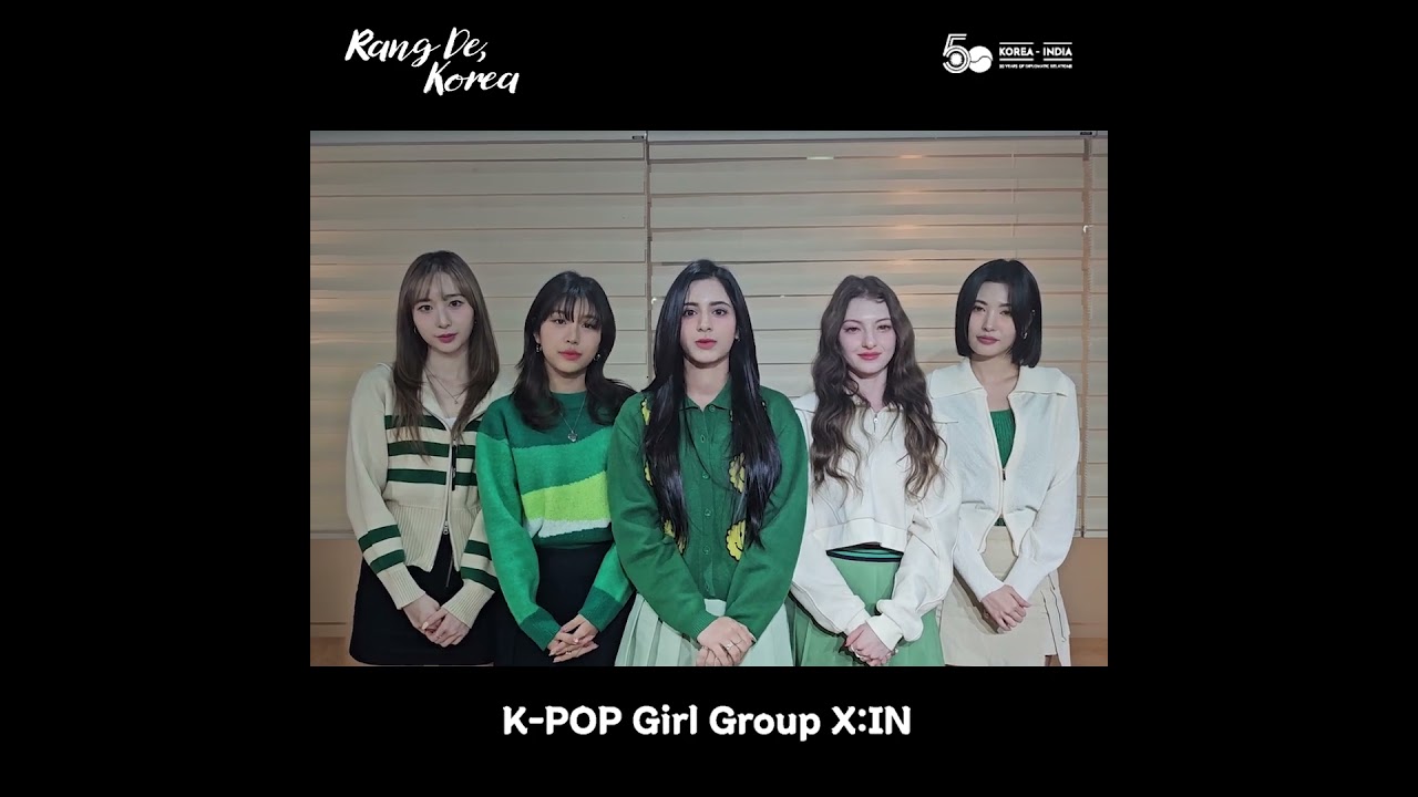 X:IN, the sensational K-pop idol group, is set to ignite the stage at 'Rang de Korea'.