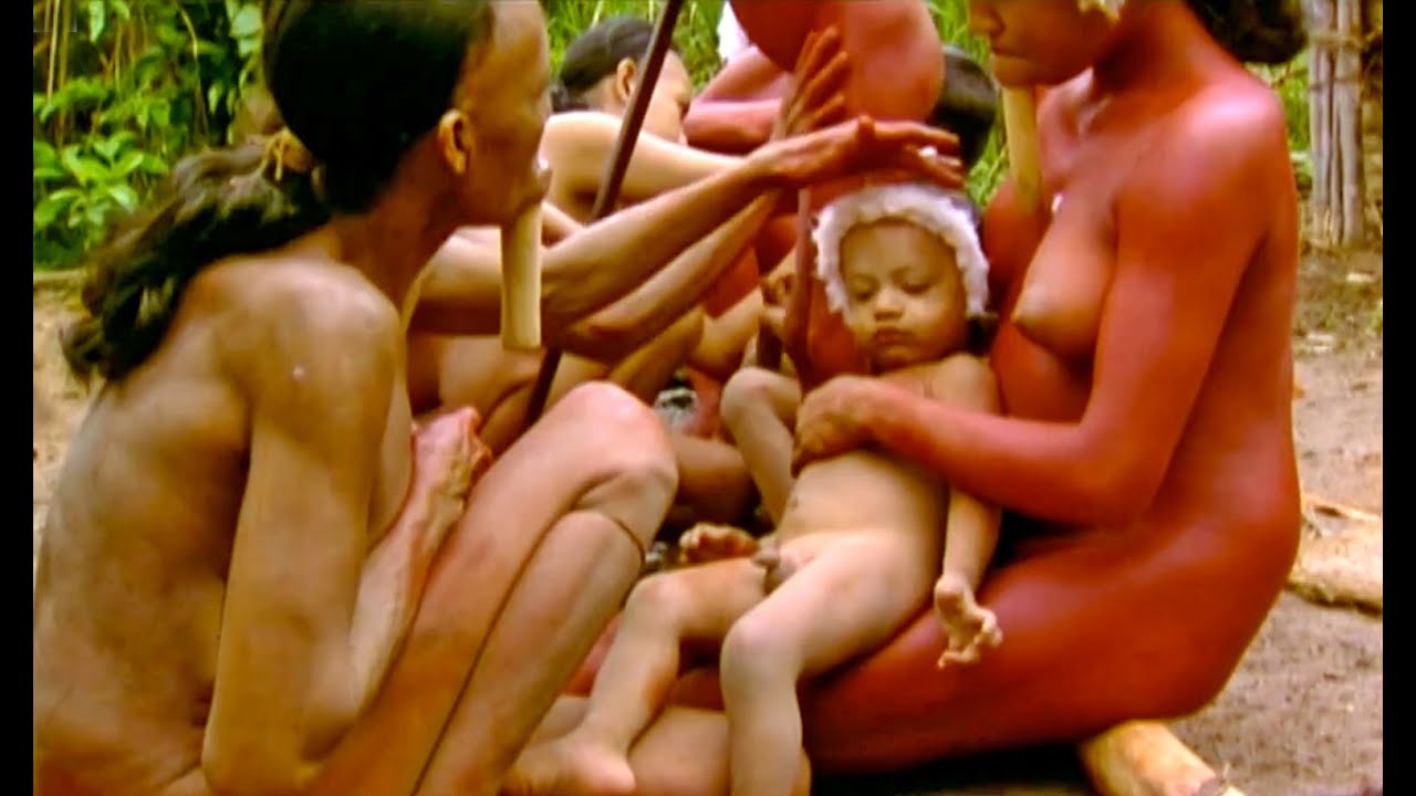 Xingu People from the Village of Yawalapiti  An indigenous tribe in the Amazonian Basin of Brazil