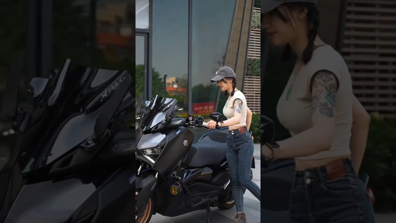 xmax 300 #shortvideo #xmax #xmax300 #bikegirl
